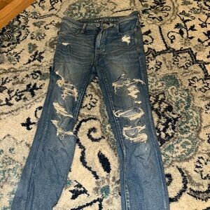 american eagle skinny jeans 6